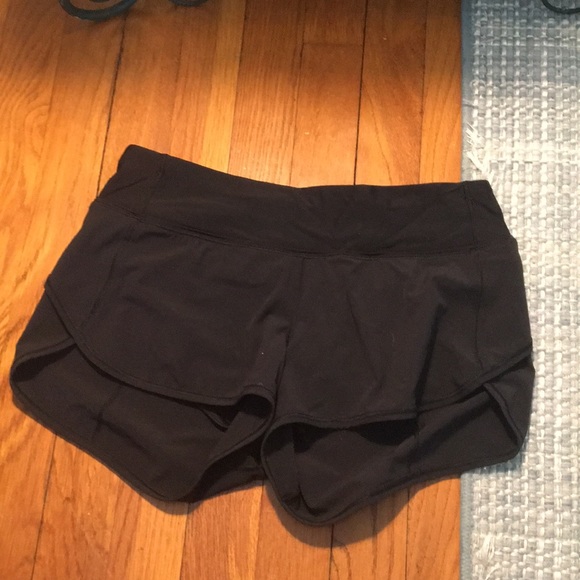 SOLD Black lululemon waterproof shorts - Picture 2 of 3